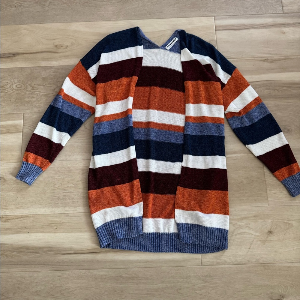 Wish Ecowish Colorful Striped Sweater